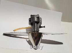 Vintage Veco 35 Motor Model Plane Engine Control Line Glow Airplane & Kavan Prop