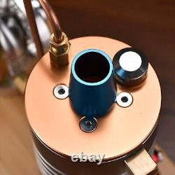 Vintage Vertical Steam Engine Motor Model Mechanical Collection DIY Adult Toys