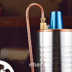 Vintage Vertical Steam Engine Motor Model Mechanical Collection DIY Adult Toys