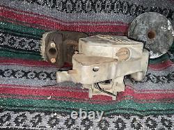 Vintage antique whizzer Schwin engine H model motor case cylinder head 2204 W4