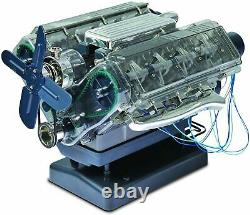 Visible V8 Internal Combustion Ohc Engine Motor Working Model Haynes Kit Box New