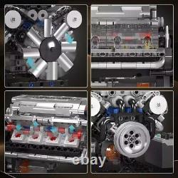 Visible V8 Internal Combustion Ohc Engine Motor Working Model Haynes Kit Box New