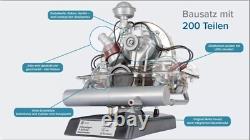 Volkswagen Vw Pretzel 4-cylinder Engine Year 1946-1953 Kit 14 Scale By Franzis