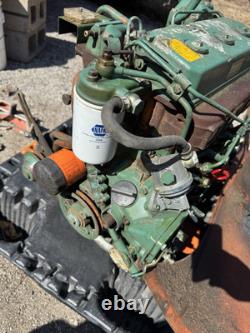 Volvo Penta Model 2003 Marine Diesel 3 Cylinder Engine Motor Gear Case Illinois