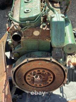 Volvo Penta Model 2003 Marine Diesel 3 Cylinder Engine Motor Gear Case Illinois