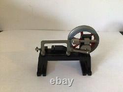 Vtg Sel Toy Model 3060 Hacksawing Steam Engine Hit Miss Electric Motor England