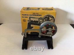 Vtg Sel Toy Model 3060 Hacksawing Steam Engine Hit Miss Electric Motor England