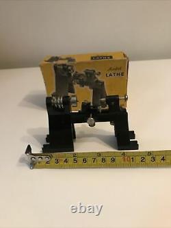 Vtg Sel Toy Model Lathe 3080 Steam Engine Hit Miss Electric Motor Box England