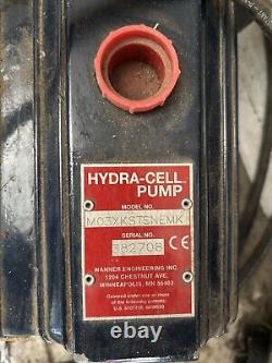 WANNER Engineering Hydra-Cell Diaphragm Pump with Baldor Motor Model M03KSTSNEMK