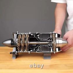 WP-85 Jet Engine Model Kit Functional Turbine Fan, 12V Motor, 3D Printed