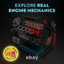 Working Inline 6 Engine Model Kit Build Your Own Mini Engine Kit