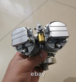Xichen V Twin Cylinder 4 Stroke Gas Engine Model RC Motorcycle Car Motor Kit